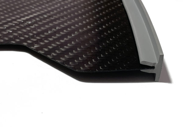 "High-Performance Fin Rails for Carbon Fiber Fins" gray color - Image 4